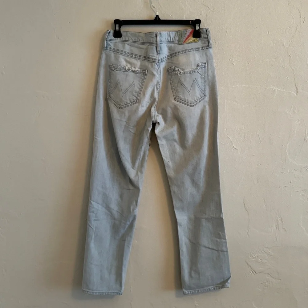 Mother The Tomcat Jeans Light Blue 28 - Picture 3 of 6